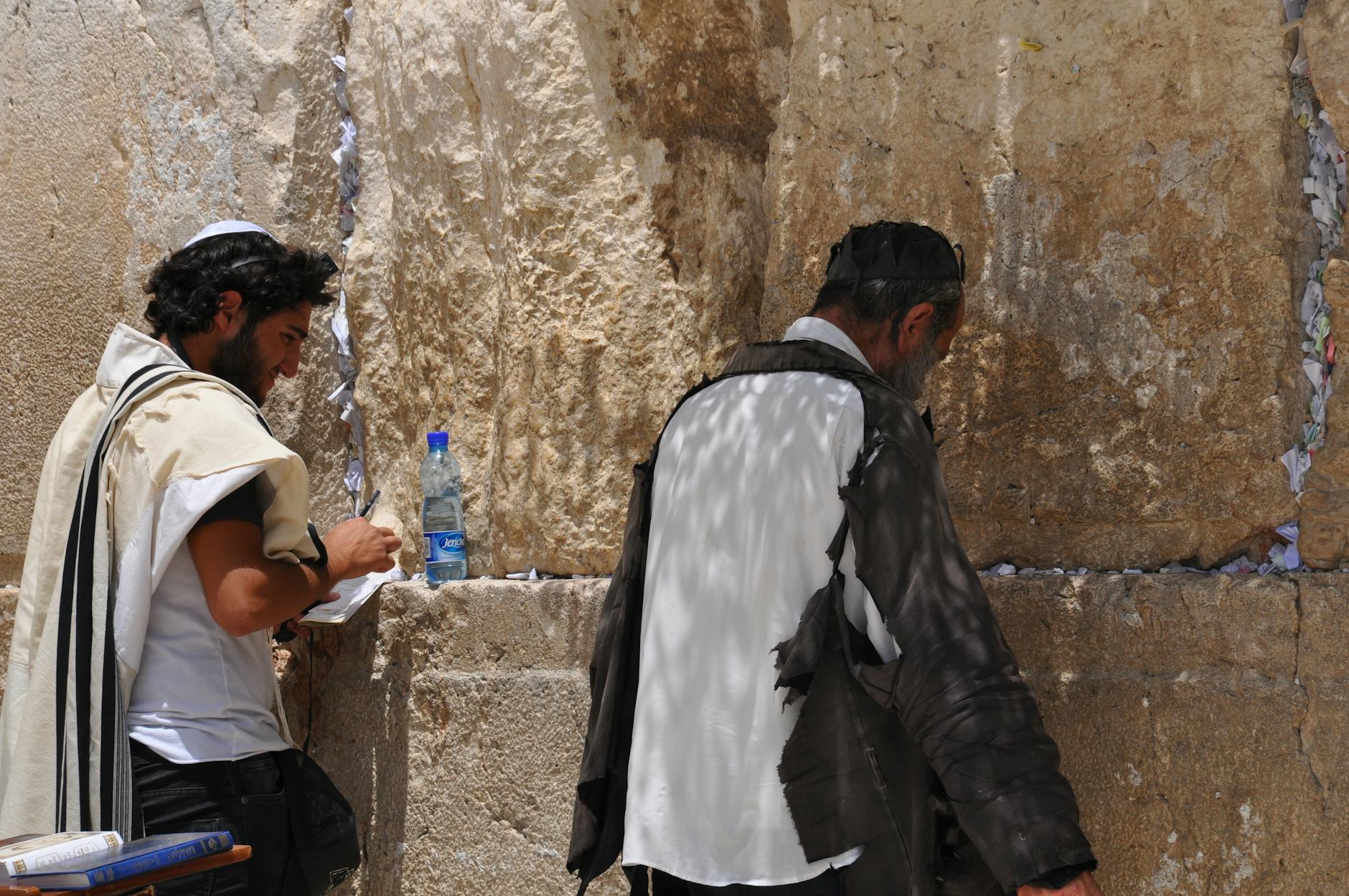 The Western Wall, a remnant of the Second Temple period
