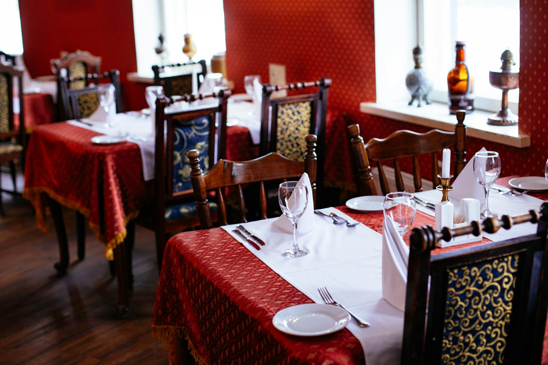 Elegant kosher restaurant in Jerusalem with traditional decor and beautifully plated kosher cuisine