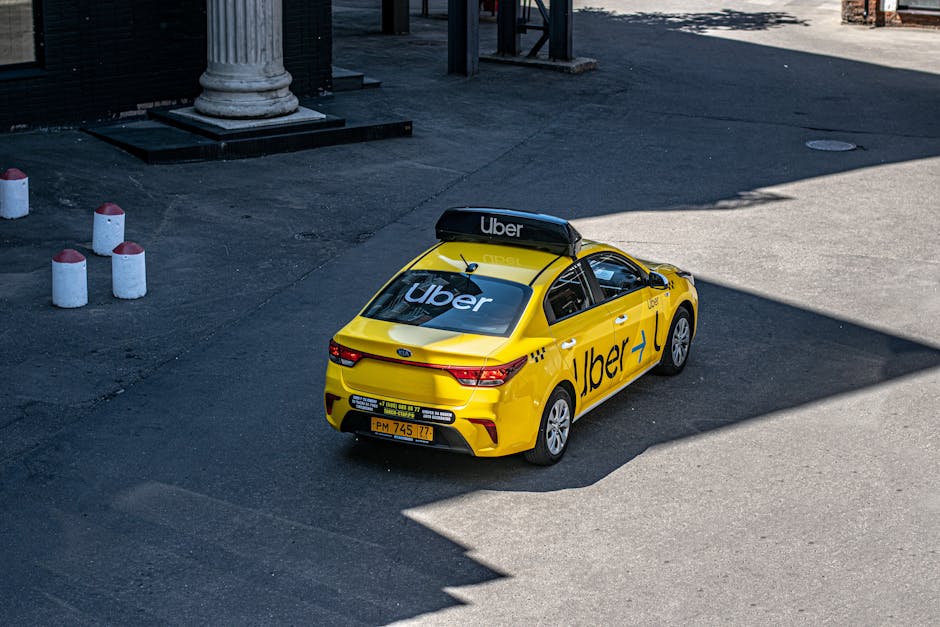 Yellow Nesher sherut shared taxi Israel airport transfer