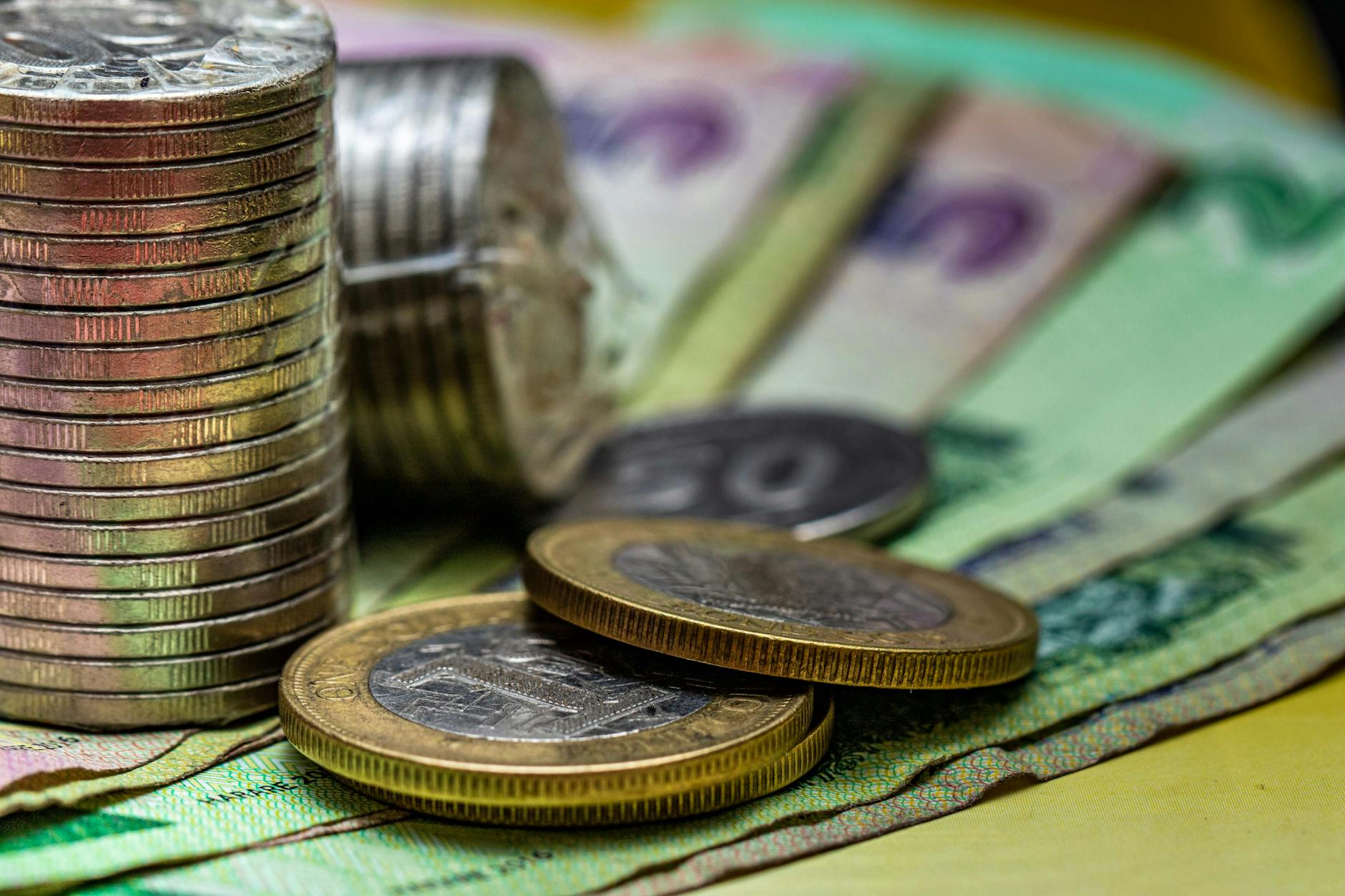 Israeli shekel currency notes and coins for Jerusalem travel costs