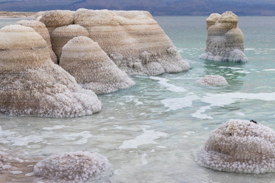 Dead Sea products cosmetics mineral mud salt