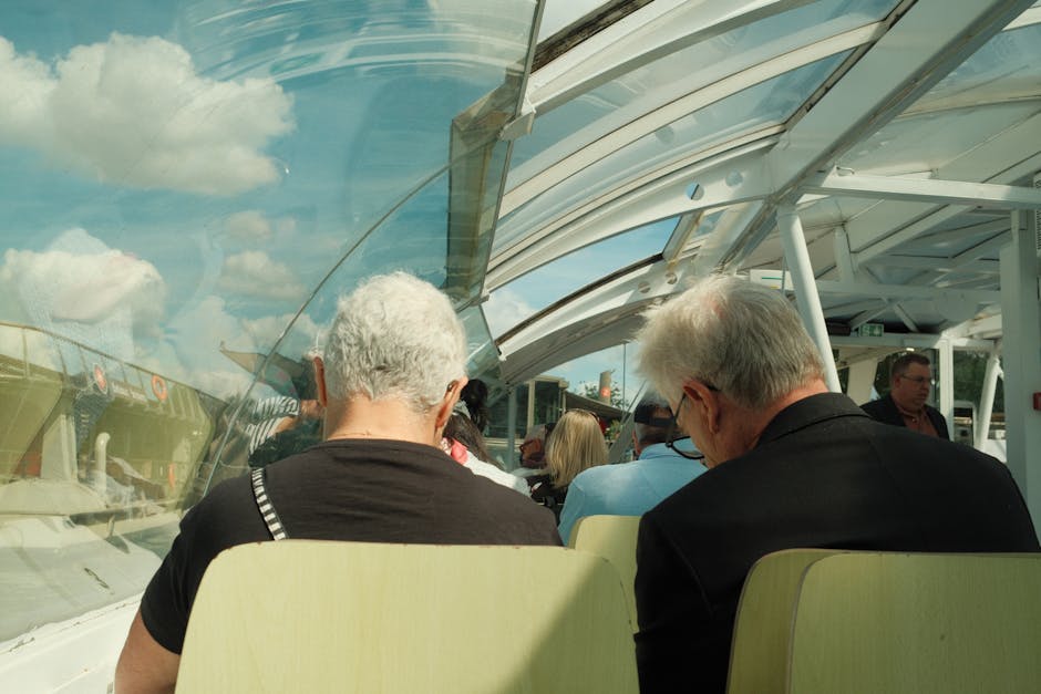 Senior travelers Jerusalem Old City touring