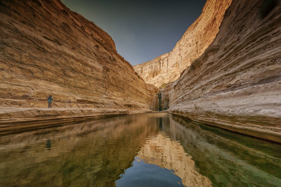 Wadi Qelt desert canyon Israel monastery